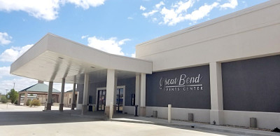 Exterior photo of the Great Bend Events Center.