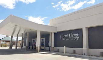 Exterior photo of the Great Bend Events Center.